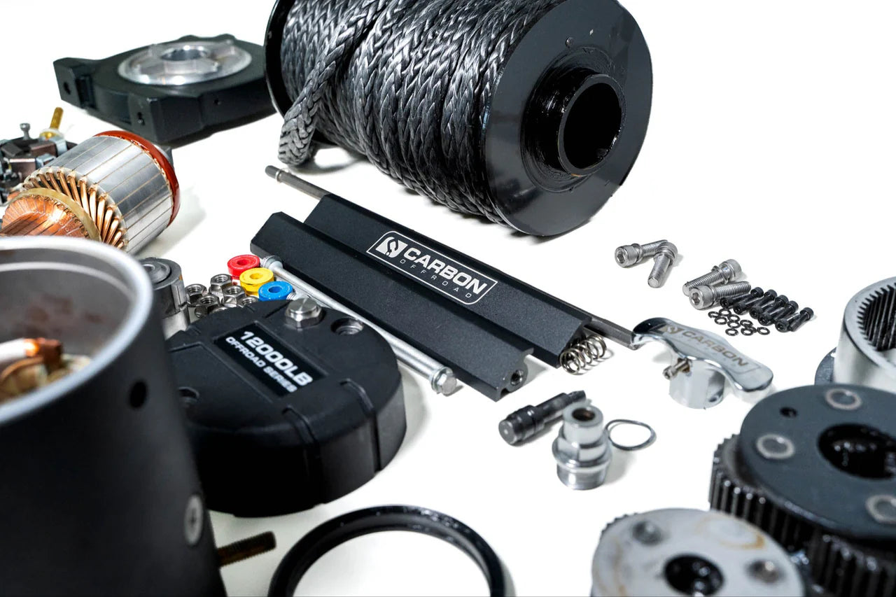 Carbon 12K - 12000lb Winch V3