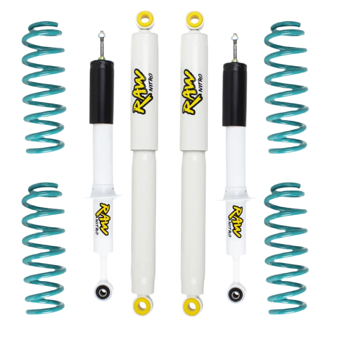 Lift Junkie RAW4X4/Dobinsons 40mm Suspension Lift Kit - Toyota Prado 90 Series 1996-2003