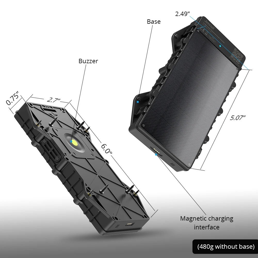 TrackSolid Solar Battery Powered GPS