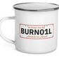 Personalised Plate Camping Mug