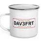 Personalised Plate Camping Mug