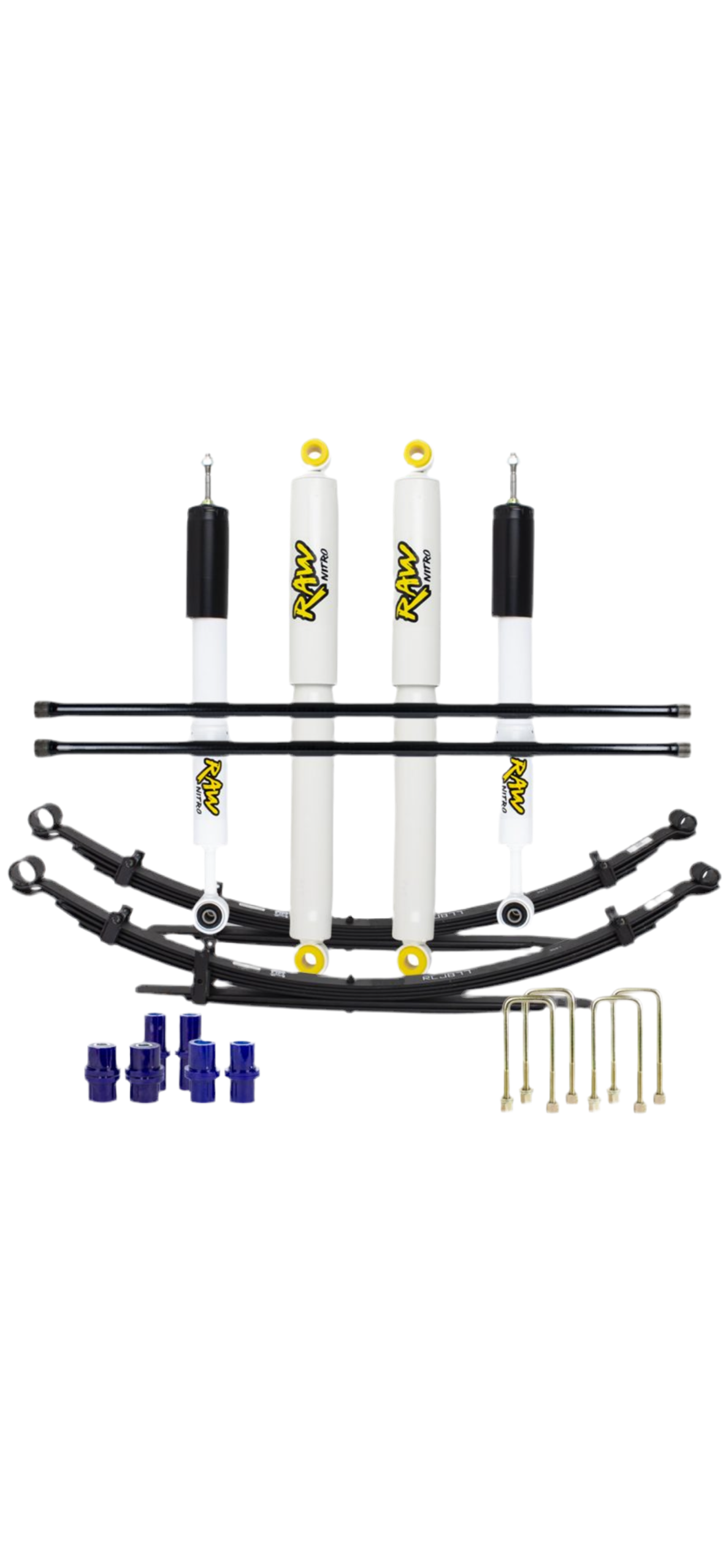 Raw 4x4 Holden Colorado 2008-2012/Great Wall V240 2” Suspension Lift Kit