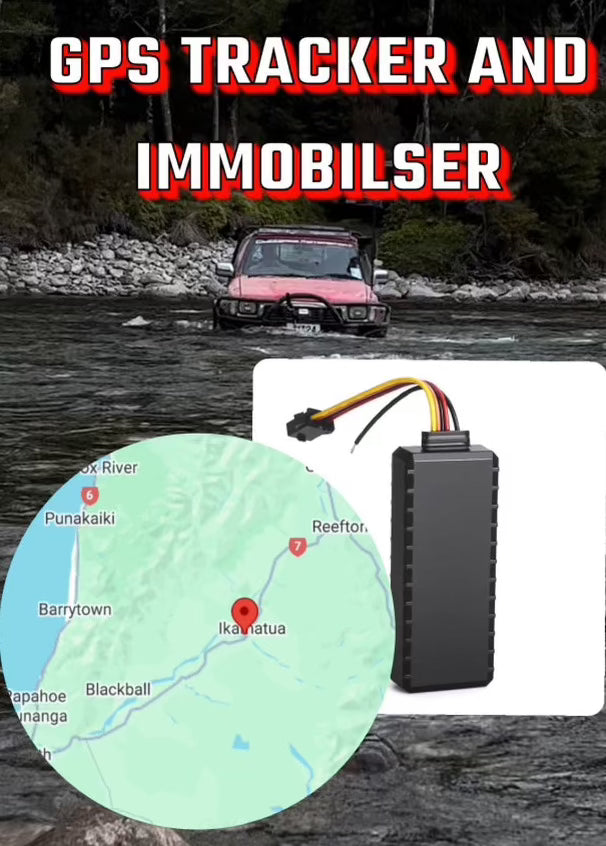 Vehicle GPS Tracker & Immobiliser NZ&AU