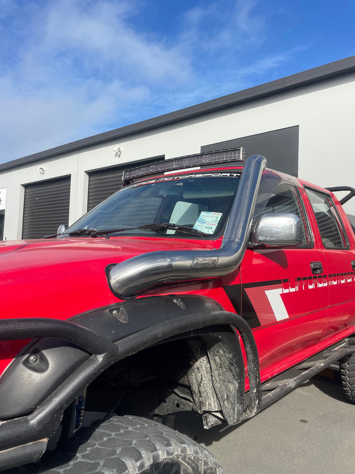 BLACK FRIDAY LAUNCH 4" Stainless Snorkel Conversion Kit - Toyota Hilux LN106