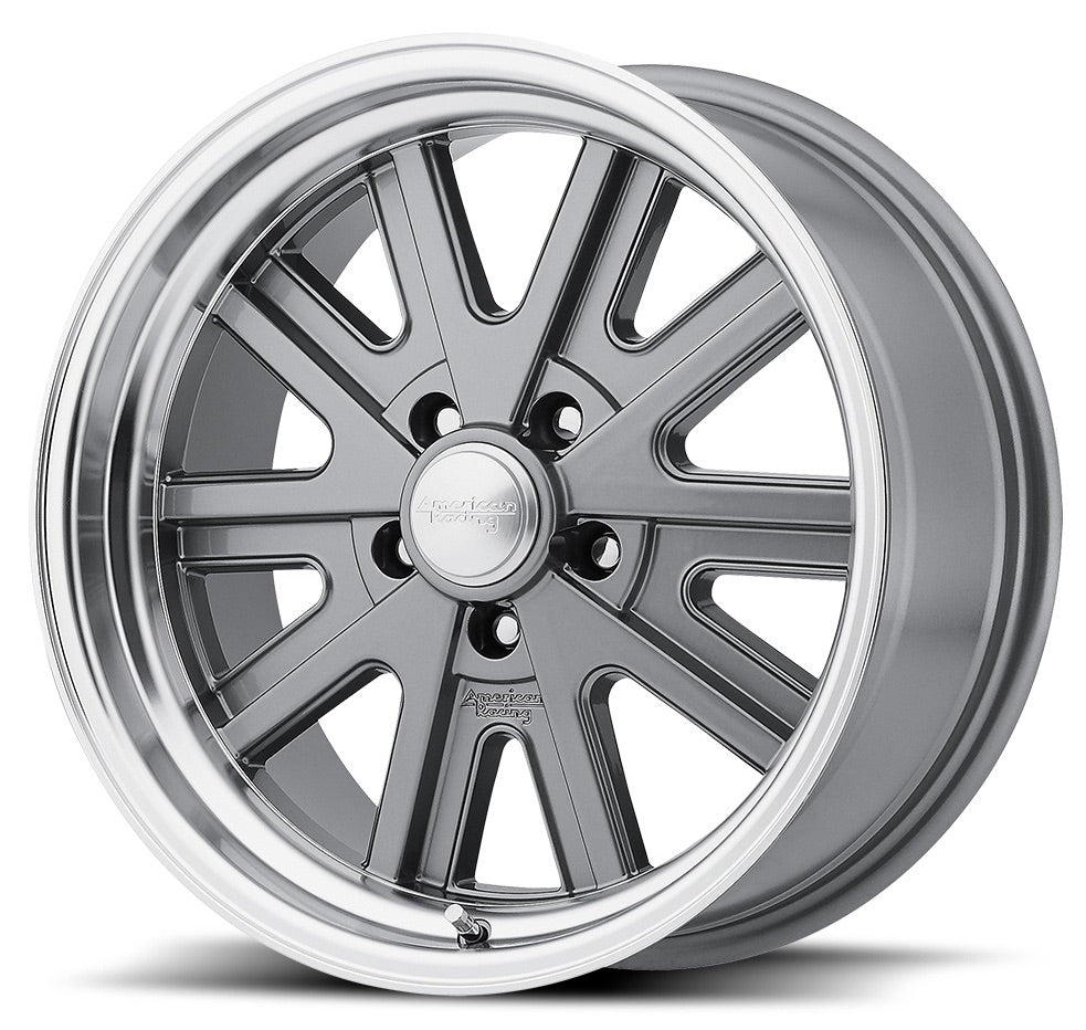 AMERICAN RACING CLASSIC VN527 | 427 MONO CAST | GRAY POLISH LIP