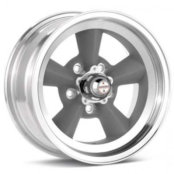 AMERICAN RACING CLASSIC VN309 | TORQ THURST-ORIGANIL (TT-O) | GREY WITH MACHINED LIP