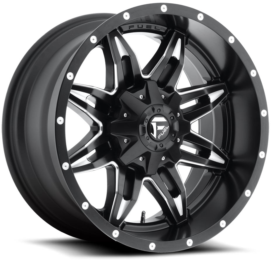 FUEL D567 | MATTE BLACK MILLED