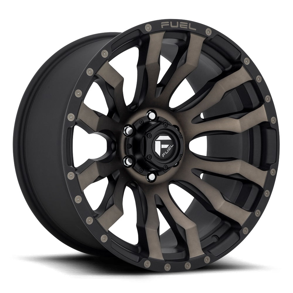 FUEL D674 | BLITZ | MATTE BLACK DARK TINT