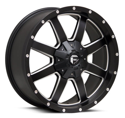 FUEL D538 | MAVERICK | MATTE BLACK MILLED