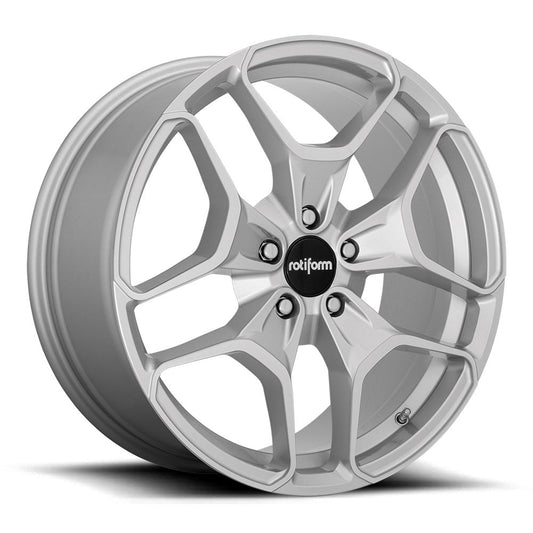 ROTIFORM R173 | HUR | SILVER POLISH FACE | 19x8.5 5x112 45