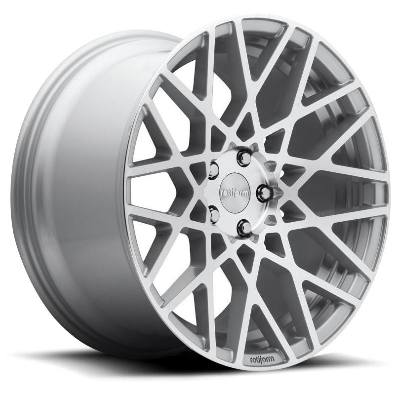 ROTIFORM R110 | BLQ | SILVER POLISH FACE | 18x8.5 5x112 35