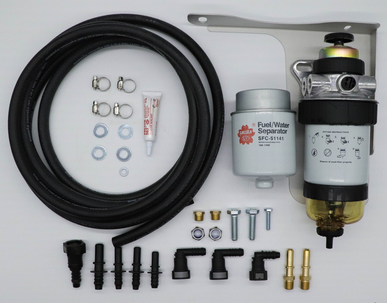 Maxflow Air Fuel Oil Filter Service Kit For Holden Colorado RG Z71 2.5L 2.8L