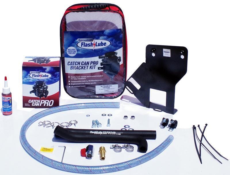 Flash Lube Catch Can Pro to suit Mitsubishi Challenger 12/2009+