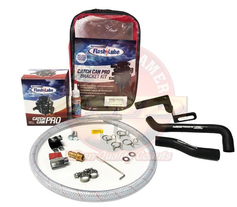 Flash Lube Catch Can Pro to suit Nissan Navara D22 01/2008+