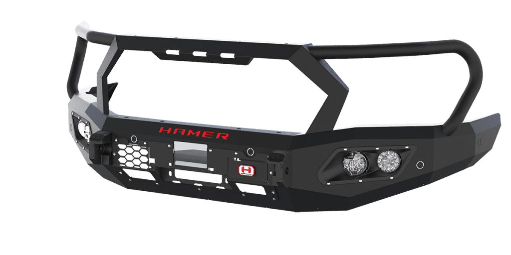 Hamer AM106-PT King Series Plus Winch Bar for Mitsubishi Triton MR 2019-on (4WD)