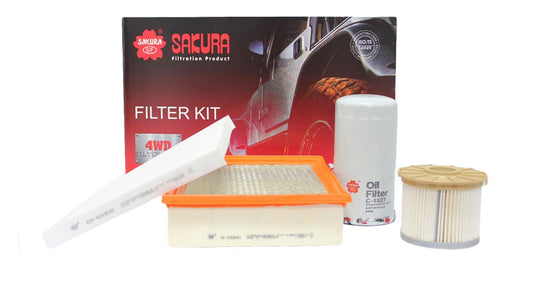 FILTER KIT OIL AIR FUEL CABIN HOLDEN ISUZU COLORADO DMAX