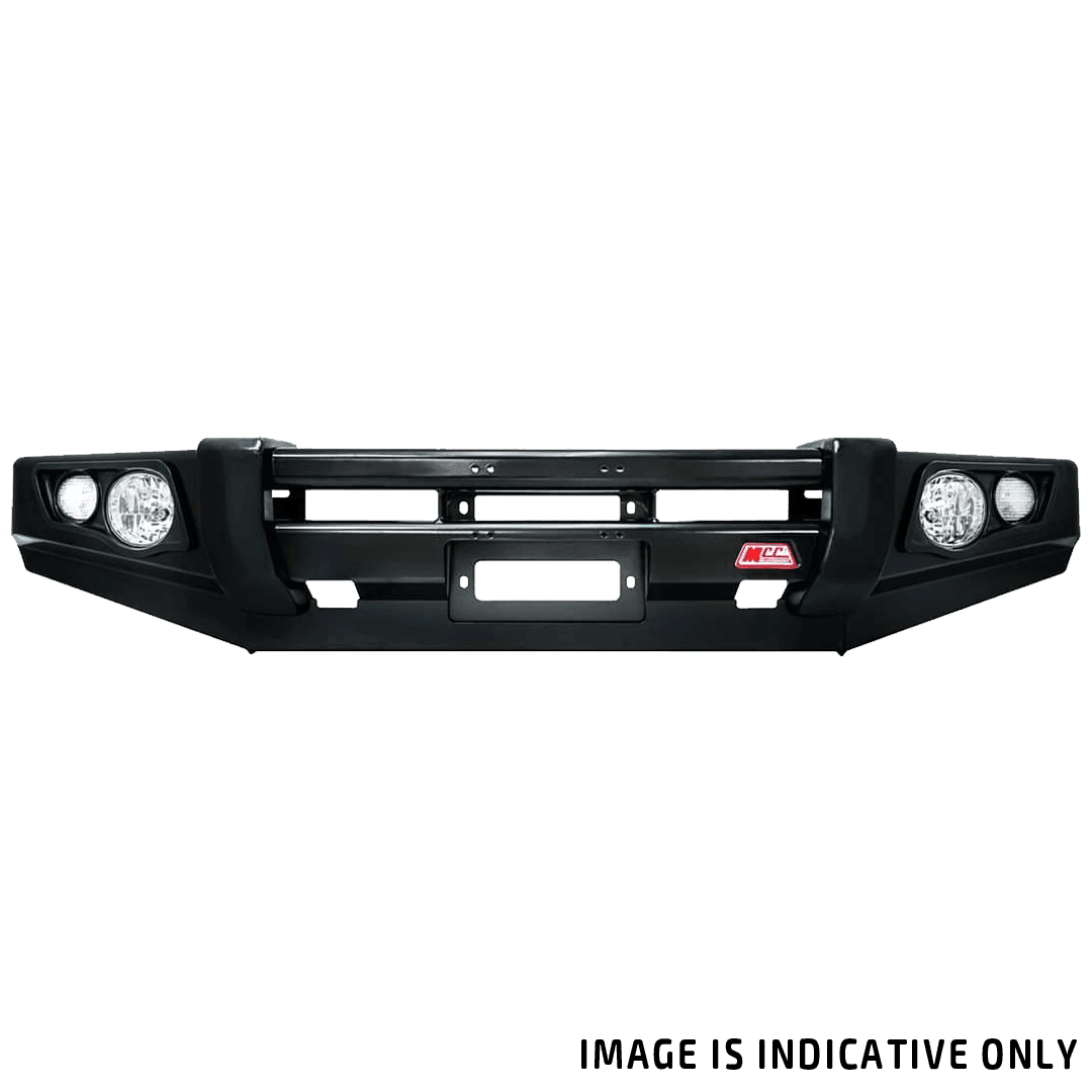 MCC Falcon 707-01 No Loop Winch Bar for Nissan Navara D40 2005-2010 Thai Built (ridge line on bumper)