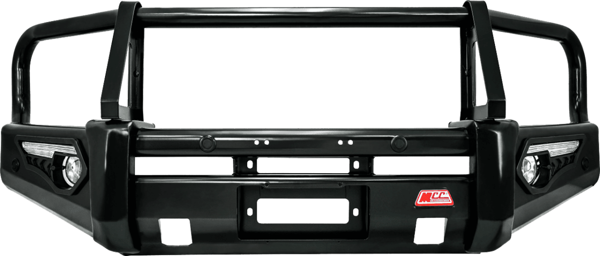 MCC Phoenix 808-02 Winch Bar for Mitsubishi Triton MQ 2015 - 2018 - Includes Replacement Washer Bottle and Underbody Protection Plates