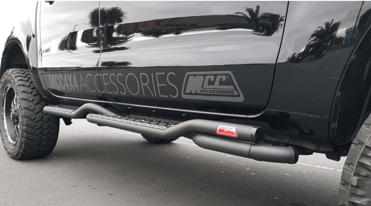 MCC Twist Tube Side Steps 030-09 for Ford Ranger/Mazda BT50 2012 - current (includes Wildtrak)