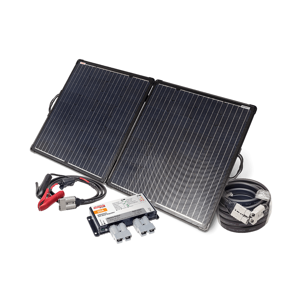 REDARC 200W Monocrystalline Folding Solar Panel Kit