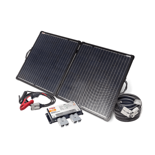 REDARC 200W Monocrystalline Folding Solar Panel Kit