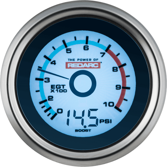 REDARC EGT & Boost / Pressure Gauge