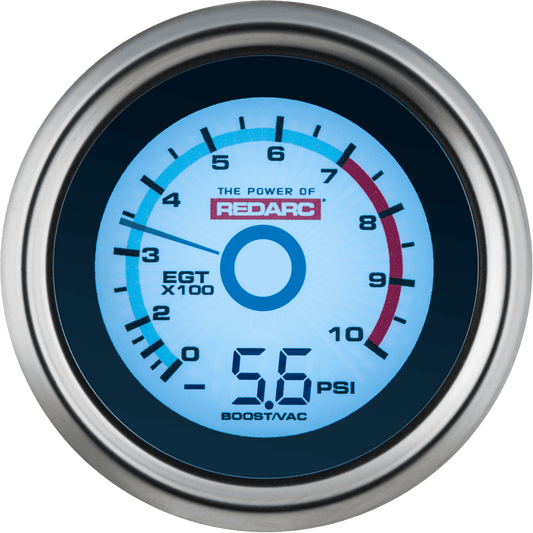 REDARC EGT & Boost / Vacuum Gauge