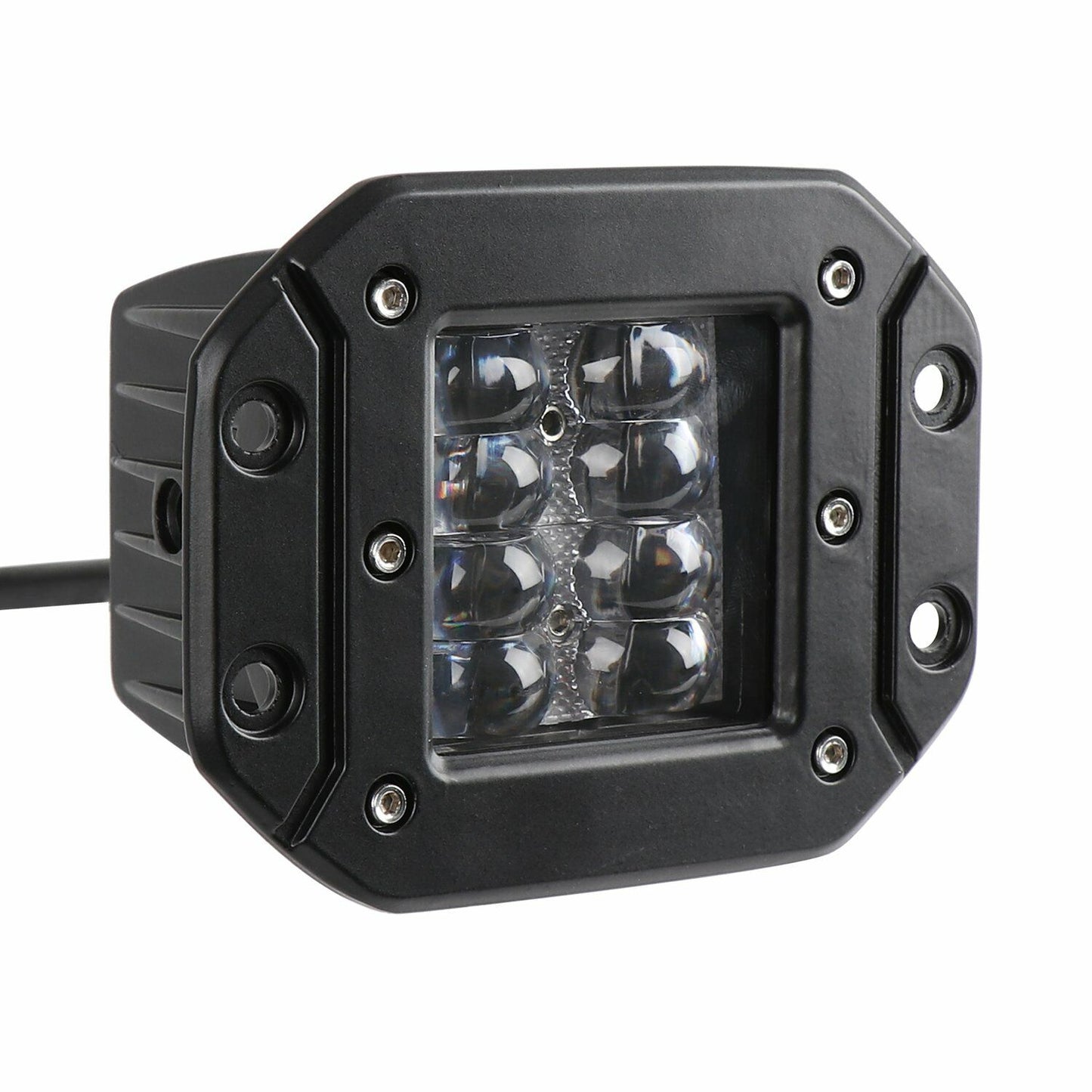 2X5" Flush Mount 160W LED Work Light