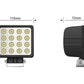 STEDI 48 Watt Square LED Camp Light