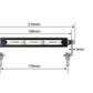 STEDI Micro V2 7.8 Inch 12 LED Flood Light