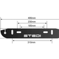 Stedi Number Plate Light Mounting Bracket