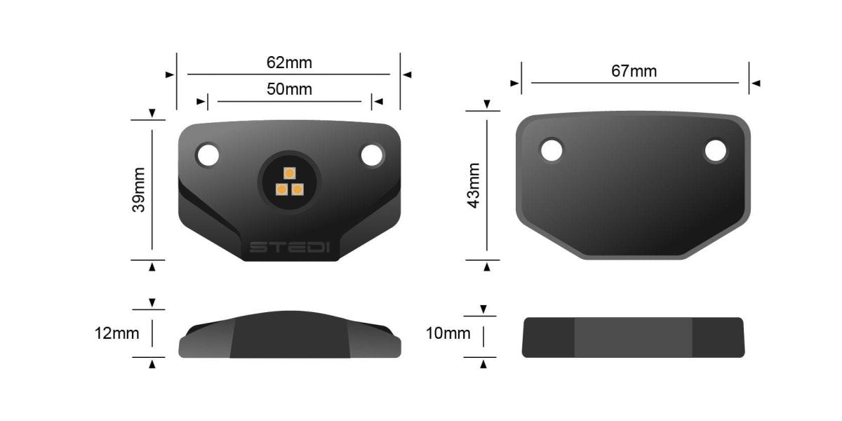 STEDI Surface 5700K LED Rock Light