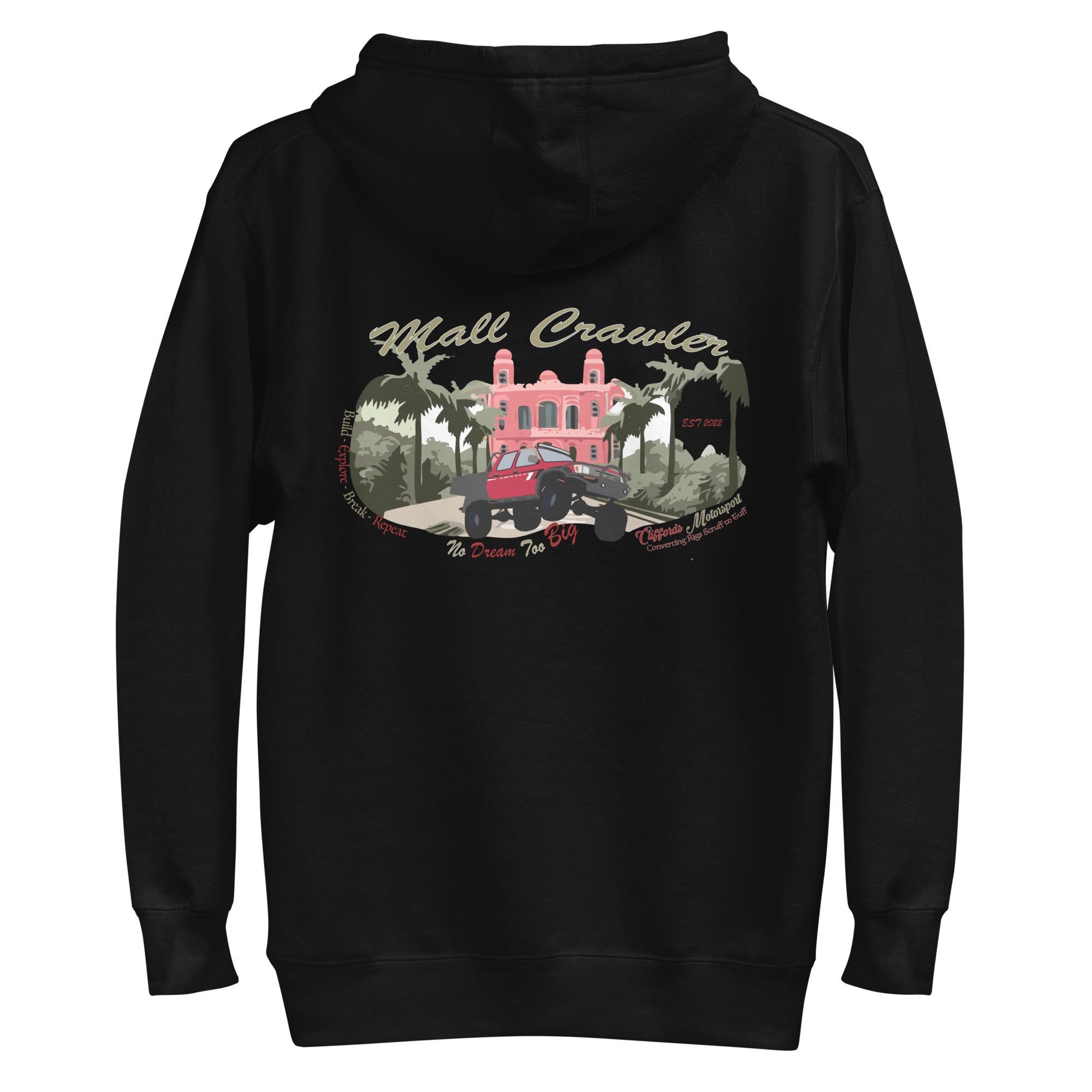 Mall Crawler Palace Unisex Hoodie – Cliffords Motorsport