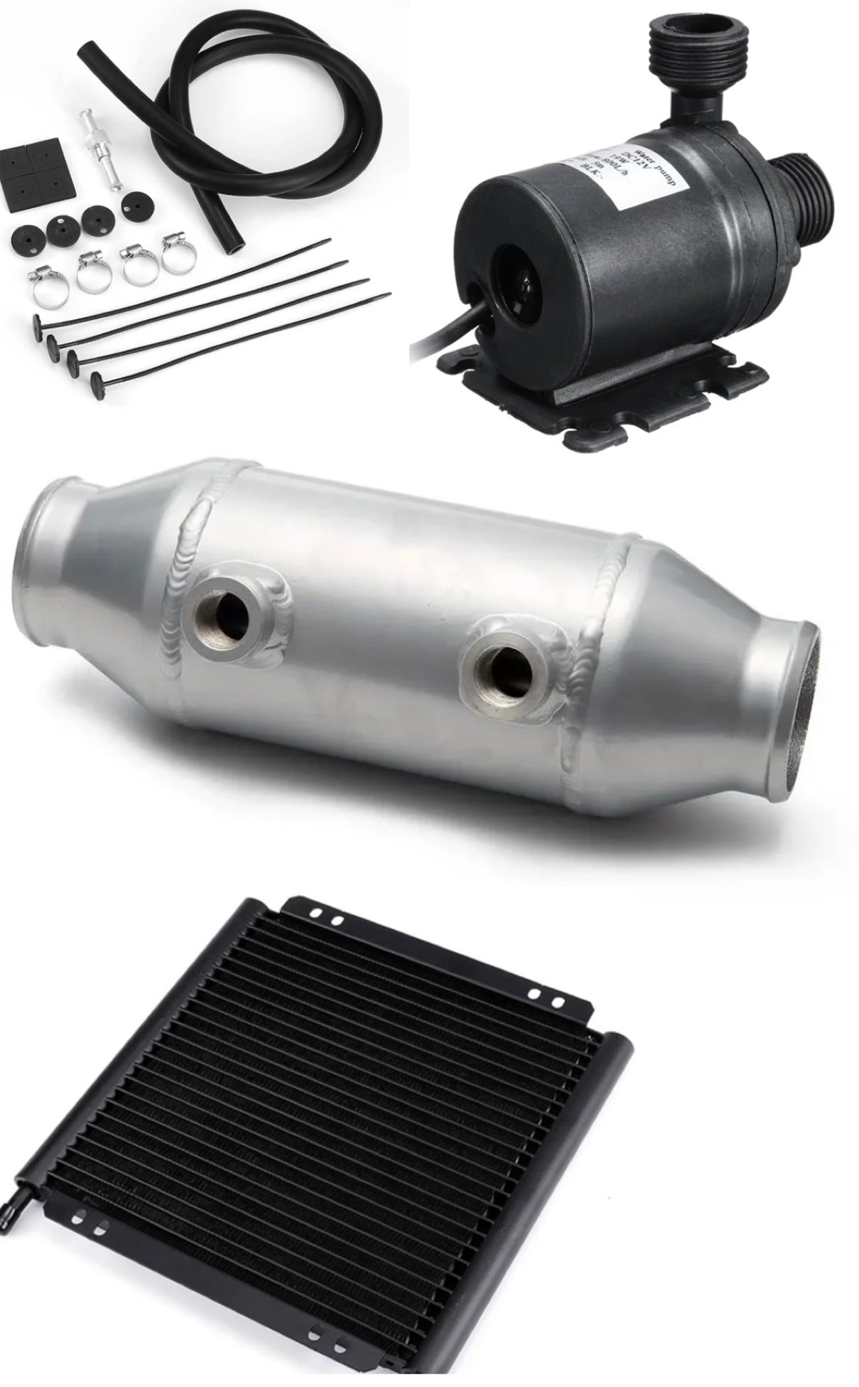 Top Mount Water to Air Intercooler Base V1 Set Up