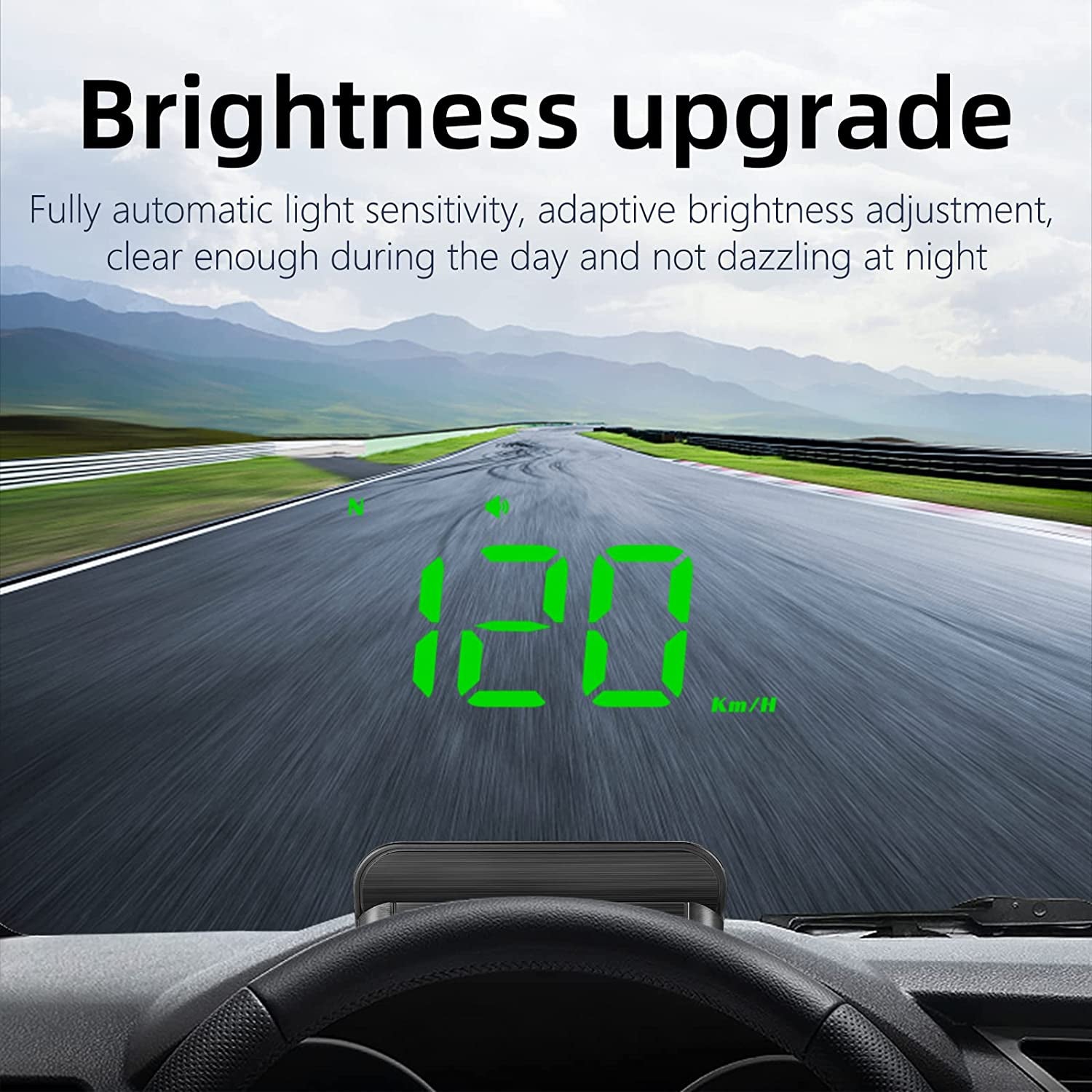  Heads Up Display for Cars, GPS Speedometer for Car