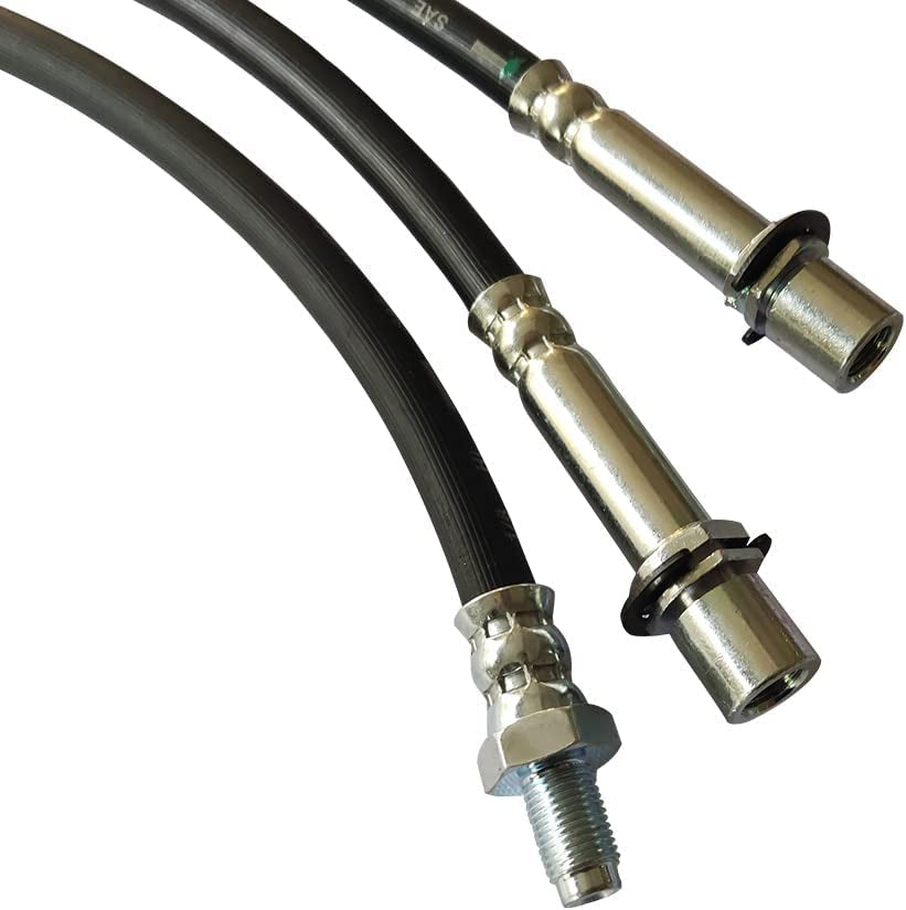 3Pcs Front Rear Extended Brake Line Hose Kit Fits for Toyota Hilux LN106 LN46 LN60 LN65 RN105 YN65 YN67