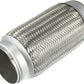 3"X5.51"X7.87" Car Exhaust Flexible Pipe Tubing Universal Exhaust Joint Stainless Steel Silver Tone