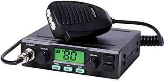 UHF028 Compact 5 Watt UHF CB Radio, Black